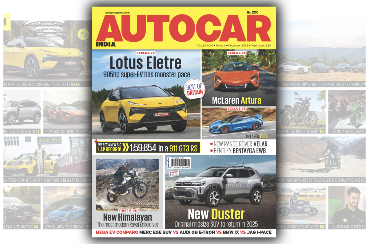 Autocar India December 2023 magazine Autocar India December 2023 magazine